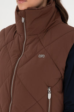 Женский коричневый жилет Неожиданная скидка в корзине - U.s. polo assn фото 7