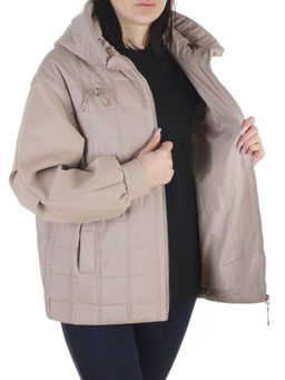 18509 BEIGE Куртка демисезонная женская