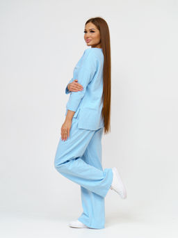 Костюм женский Мегаполис голубой