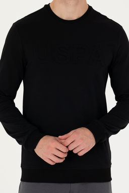 U. S. Polo Assn Мужской черный базовый свитшот - U.s. polo assn фото 20