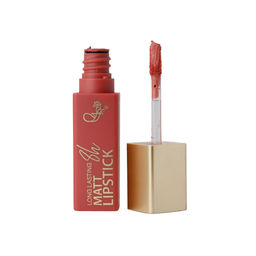 FFleur L480 Стойкая жидкая матовая помада Long Lasting 8H тон 01 Sweet peach