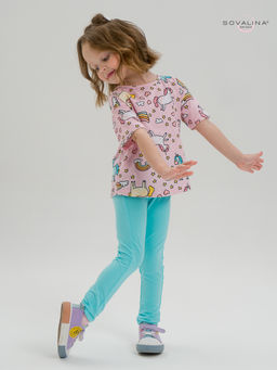 Костюм Мун единорожки на розовом-мятный - Sovalina фото 16
