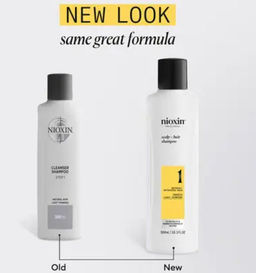 Шампунь Система 1 для натуральных волос с тенденцией к истончению, 300 мл Nioxin  фото 3