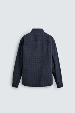 CAMISA POLO REGULAR FIT CUADROS / Azul - Zara фото 8