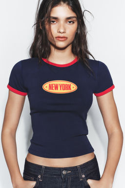 SLOGAN T-SHIRT - Zara фото 5