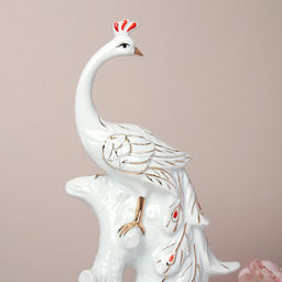 Статуэтка Павлин 29 см / B1881 /уп 24/