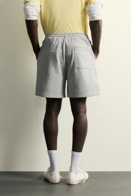 BERMUDA JOGGER RELAXED FIT / Gris vigor? - Zara фото 3