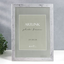 Фоторамка для фото Connor, 21×30 см пластик, серебро