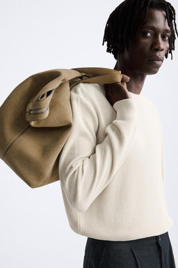 BASIC TEXTURED SWEATER - Zara фото 32