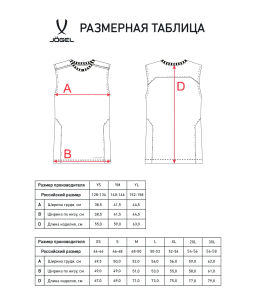 Майка тренировочная JOGEL DIVISION PerFormDRY Training Sleeveless, черный  фото 9
