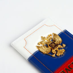 Обложка для паспорта, триколор