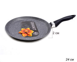 Сковорода блинная 24 см Гранит / 14701 /уп / Мечта