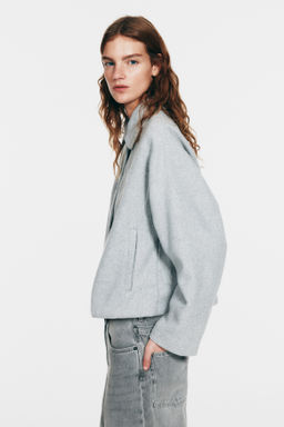 Cazadora bomber con cuello - H&m фото 11