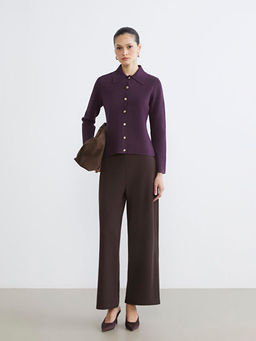 G?mlek Yaka Kad?n Triko H?rka