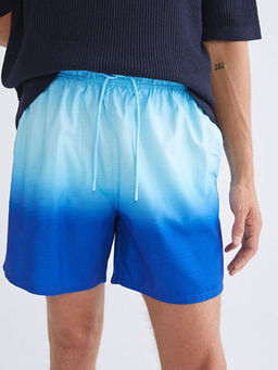 K?sa Boy Desenli Erkek Deniz ?ortu