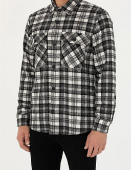 Siyah Oduncu Oversize G_mlek - Pierre cardin фото 6