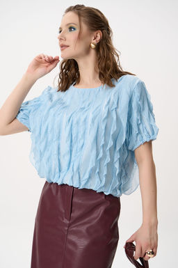 Блузка Лили (голубой)