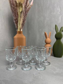 2003-SH2003GCL Рюмка CALVIN набор из 6 шт.,50 мл (х12)