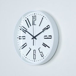 Часы настенные 25 см / Y6053T19 /уп 40/ (белые с серым циферблатом ) - ГалеонТрейд фото 3