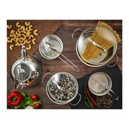 Ковш с крышкой Walmer Glasgow, 0.8 л, цвет хром фото 8