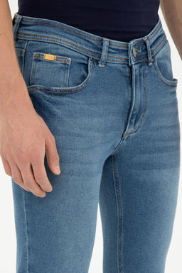 Erkek Mavi Jean Pantolon
