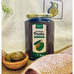 Паста из зеленых оливок ECOGREECE, Греция, ст.банка, 700г