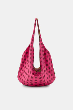 MAXI BOLSA ESTAMPADA LUNARES / Rosa - Zara фото 2