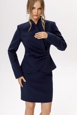 Юбка Pirs 6673 темно-синий