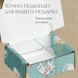 VAL PC-BC-GBk Подарочные коробки - 3шт.: 13*10*4,5, 23*14*7,5, 26*26,5*10см. PARTY CATS, шт - Valiant фото 8