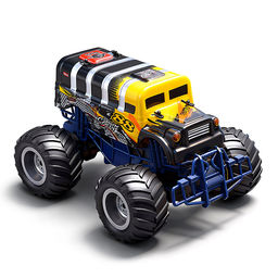 Машина "Монстр автобус" р/у, 27 MHz, в коробке