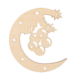 Заготовка для декорирования Mr. Carving КЛ-12 Подвеска фанера 6.5 х 5.9 х 0.3 см Варежка  фото 2