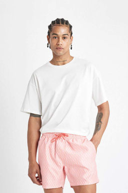 Desenli K?sa Boy Deniz Sortu - Defacto фото 4