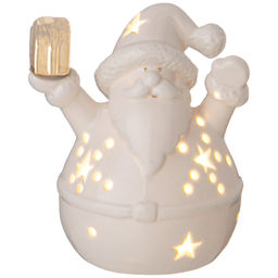 ФИГУРКА ДЕД МОРОЗ С LED-ПОДСВЕТКОЙ 9,8*7,6*10,4 СМ