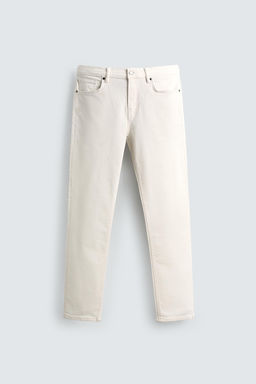 JEANS SLIM FIT B?SICO / Blanco