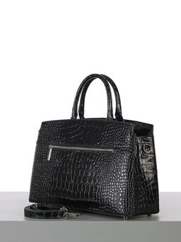 LACCOMA сумка НИ8099-черный натуральная кожа хлопок