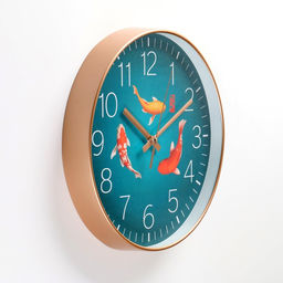 Часы настенные интерьерные «Рыбки», бесшумные, d=30 см, от батарейки 1хАА