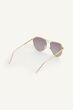 LIMITED EDITION AVIATOR SUNGLASSES - Zara фото 7