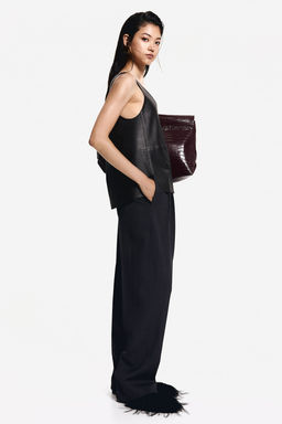 Pantalon sastre en mezcla de lana - H&m фото 4
