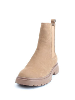 01-80158-G75-4 LT. BROWN Ботинки демисезонные женские (натуральная замша, байка) - Фабричный китай фото 7