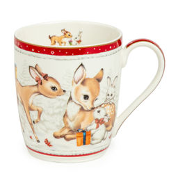 НАБОР ПОСУДЫ LEFARD C НОВЫМ ГОДОМ 3 ПР.: САЛАТНИК 800 МЛ, ТАРЕЛКА 19 СМ, КРУЖКА 400 МЛ  фото 5