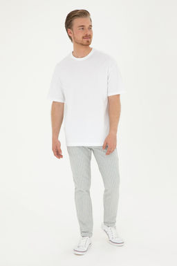 Мужские голубые брюки из плотной ткани Неожиданная скидка в корзине - U.s. polo assn фото 4