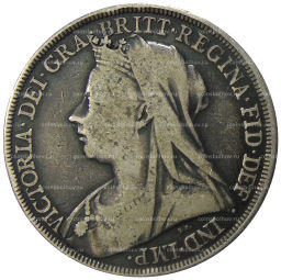 Монета 1 крона 1896 года Великобритания