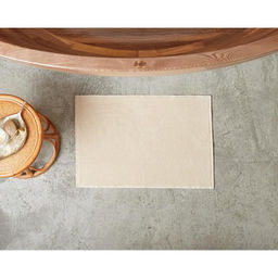 Коврик махровый «Этель» Organic Beige, 50×70 см, хлопок 100%