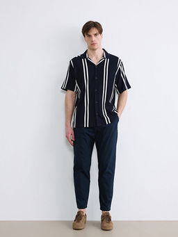 Regular Fit ?izgili Erkek G?mlek