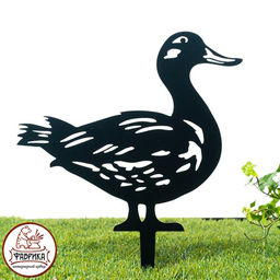 Садовая металлическая фигура Утка 801-136