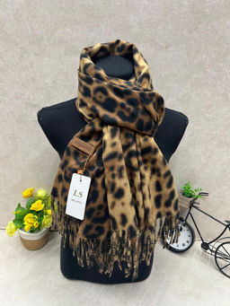 Мягкий палантин из кашемира мультицвет