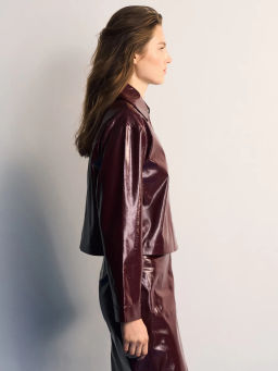 Жакет из искусственной кожи / Zarina