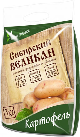 ОМУ Картофель органо-мин.удоб-е 3кг (NPK 12%-12%-24%) (1уп/8шт) ВИКА