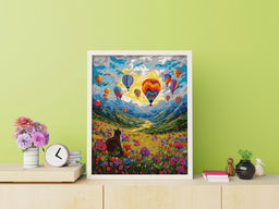 ФРЕЯ PNB/PL-249 Набор для раскрашивания по номерам 50 х 40 см Фестиваль шаров  фото 5