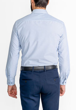 Сорочка мужская длинный рукав GREG 221/139/MAK/ZN/1